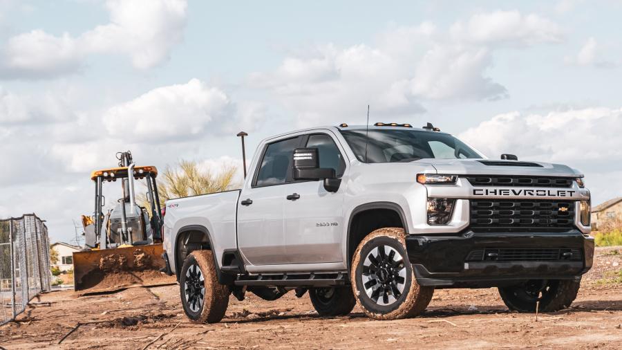  Chevrolet Silverado 2500 HD Custom Crew Cab 2019 года  (фото 35 из 40)